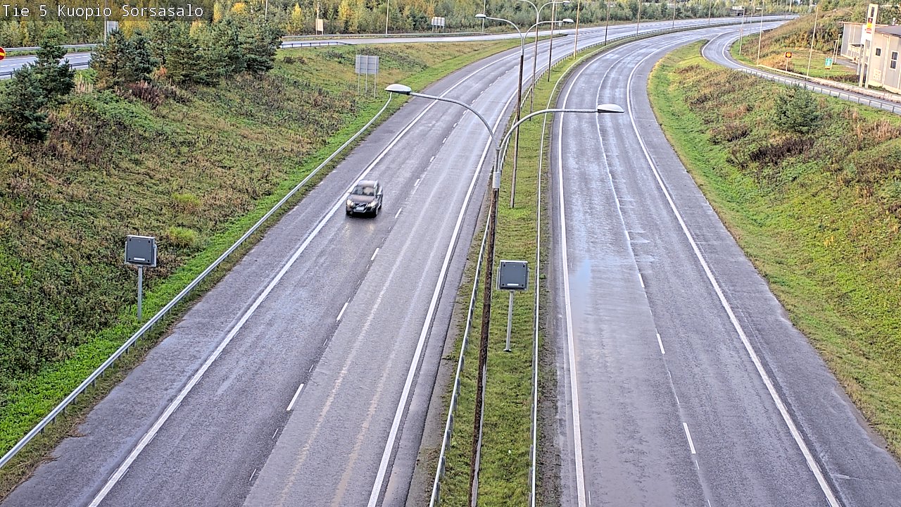 Kelikamerat Kuva Tie 5 Kuopio, Sorsasalo, Kuopio, Pohjois-Savo