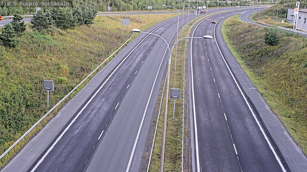 Kelikamerat Kuva Tie 5 Kuopio, Sorsasalo, Kuopio, Pohjois-Savo