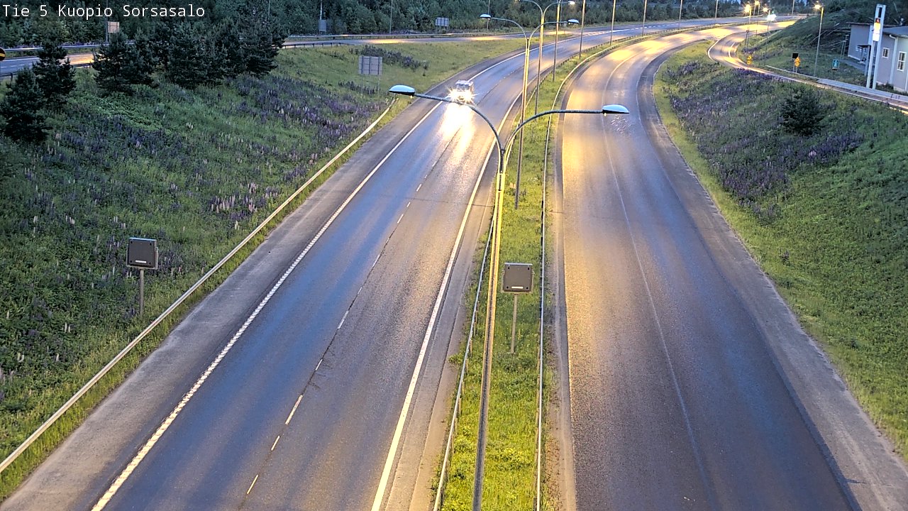 Kelikamerat Kuva Tie 5 Kuopio, Sorsasalo, Kuopio, Pohjois-Savo