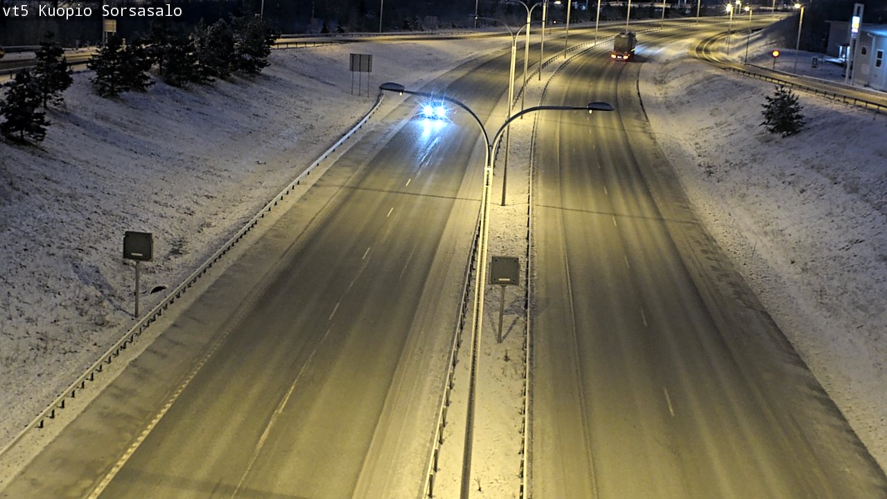 Kelikamerat Kuva Tie 5 Kuopio, Sorsasalo, Kuopio, Pohjois-Savo