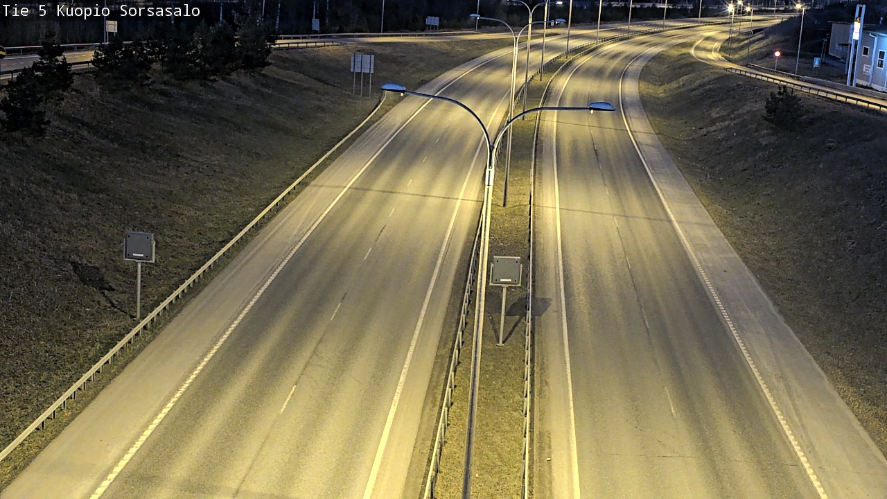 Kelikamerat Kuva Tie 5 Kuopio, Sorsasalo, Kuopio, Pohjois-Savo