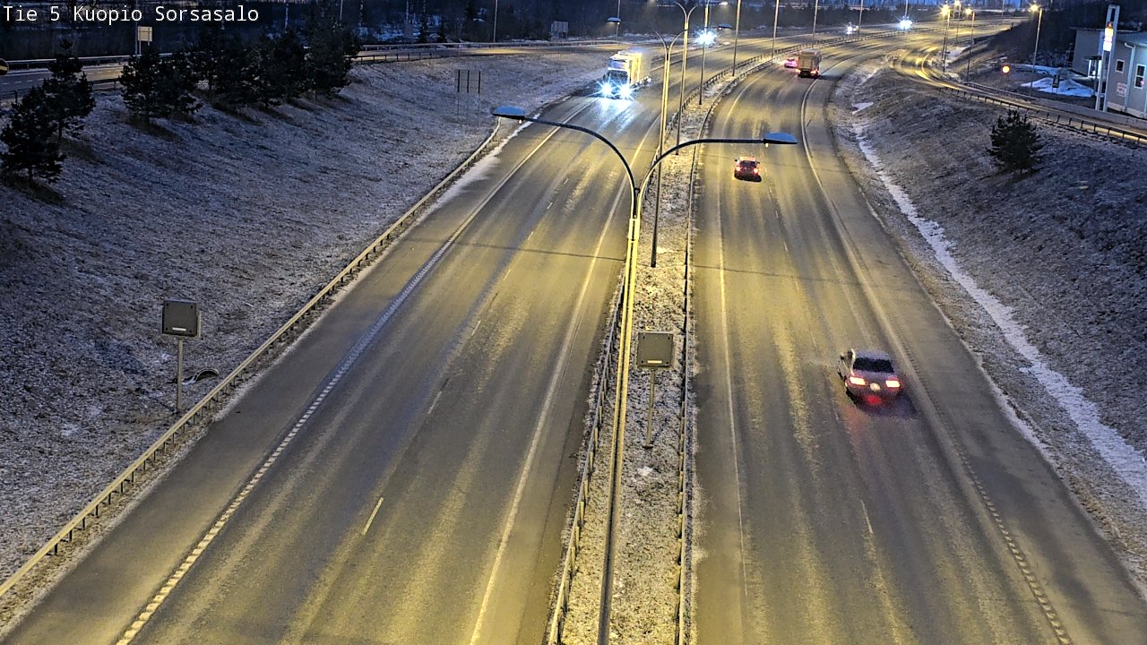Kelikamerat Kuva Tie 5 Kuopio, Sorsasalo, Kuopio, Pohjois-Savo