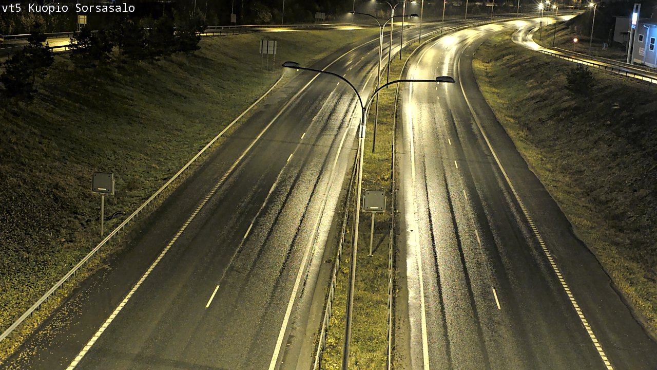 Kelikamerat Kuva Tie 5 Kuopio, Sorsasalo, Kuopio, Pohjois-Savo