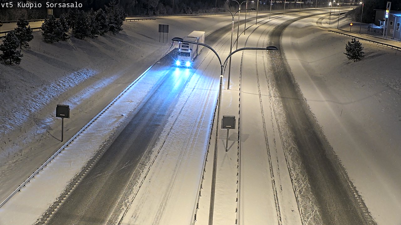 Kelikamerat Kuva Tie 5 Kuopio, Sorsasalo, Kuopio, Pohjois-Savo