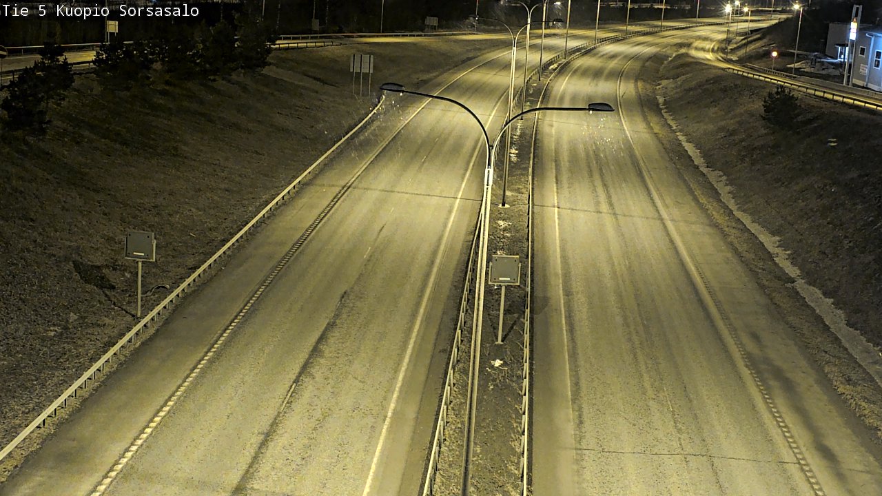 Kelikamerat Kuva Tie 5 Kuopio, Sorsasalo, Kuopio, Pohjois-Savo
