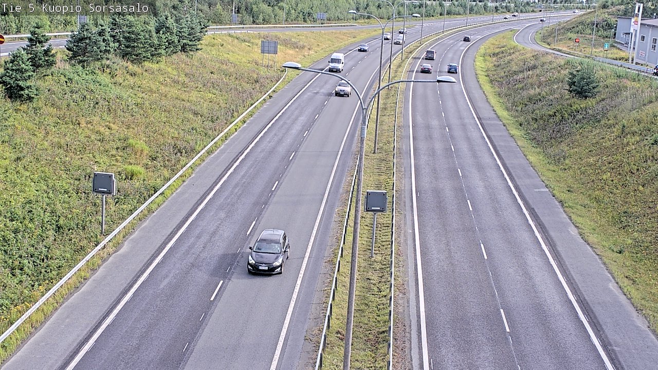 Kelikamerat Kuva Tie 5 Kuopio, Sorsasalo, Kuopio, Pohjois-Savo