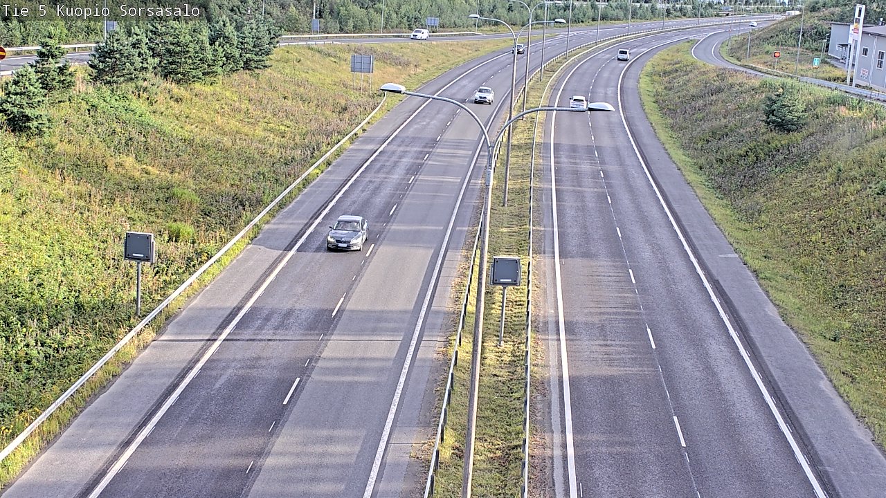 Kelikamerat Kuva Tie 5 Kuopio, Sorsasalo, Kuopio, Pohjois-Savo