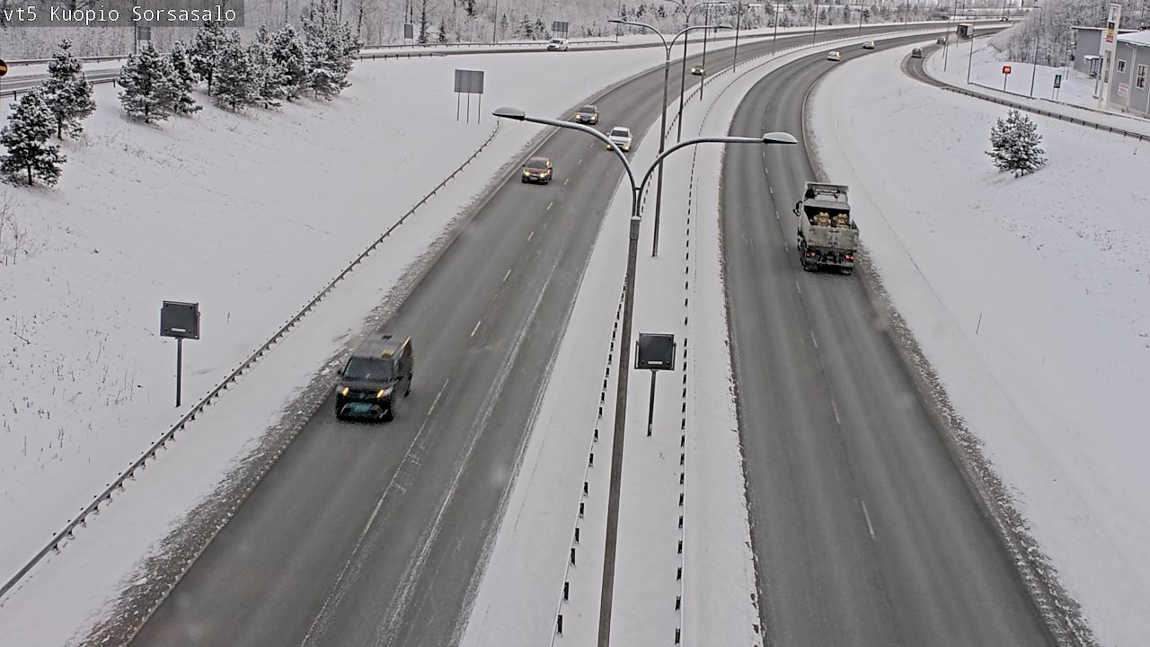 Kelikamerat Kuva Tie 5 Kuopio, Sorsasalo, Kuopio, Pohjois-Savo