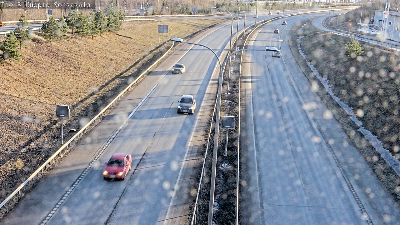 Kelikamerat Kuva Tie 5 Kuopio, Sorsasalo, Kuopio, Pohjois-Savo