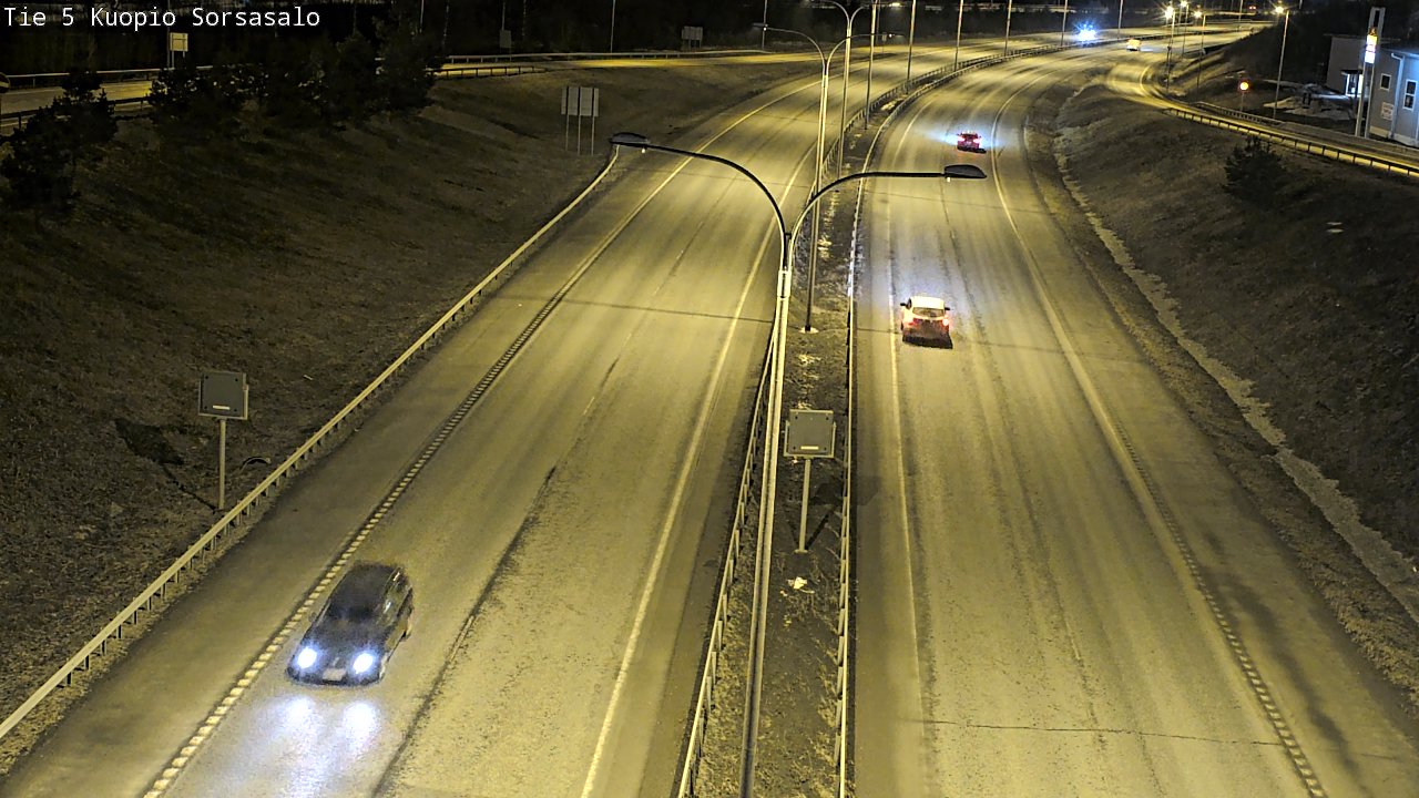 Kelikamerat Kuva Tie 5 Kuopio, Sorsasalo, Kuopio, Pohjois-Savo