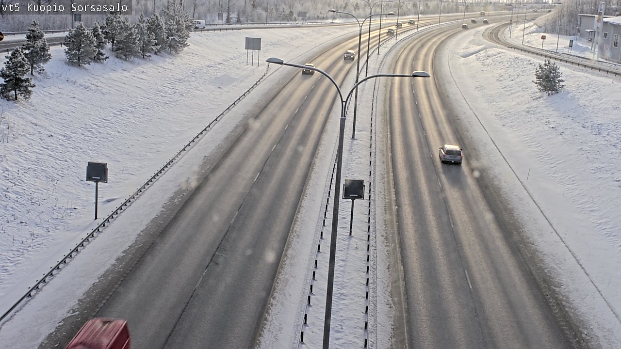 Kelikamerat Kuva Tie 5 Kuopio, Sorsasalo, Kuopio, Pohjois-Savo