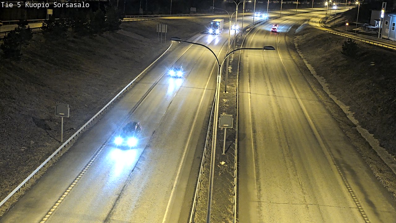 Kelikamerat Kuva Tie 5 Kuopio, Sorsasalo, Kuopio, Pohjois-Savo