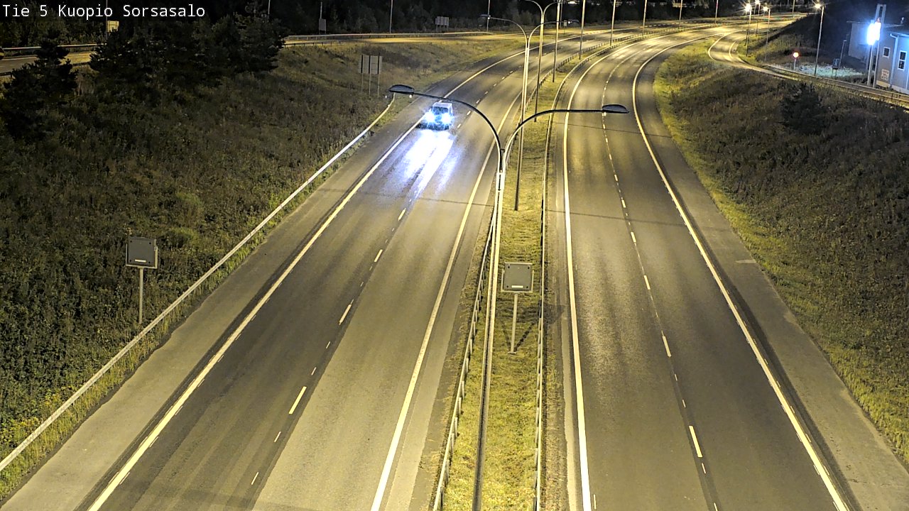 Kelikamerat Kuva Tie 5 Kuopio, Sorsasalo, Kuopio, Pohjois-Savo