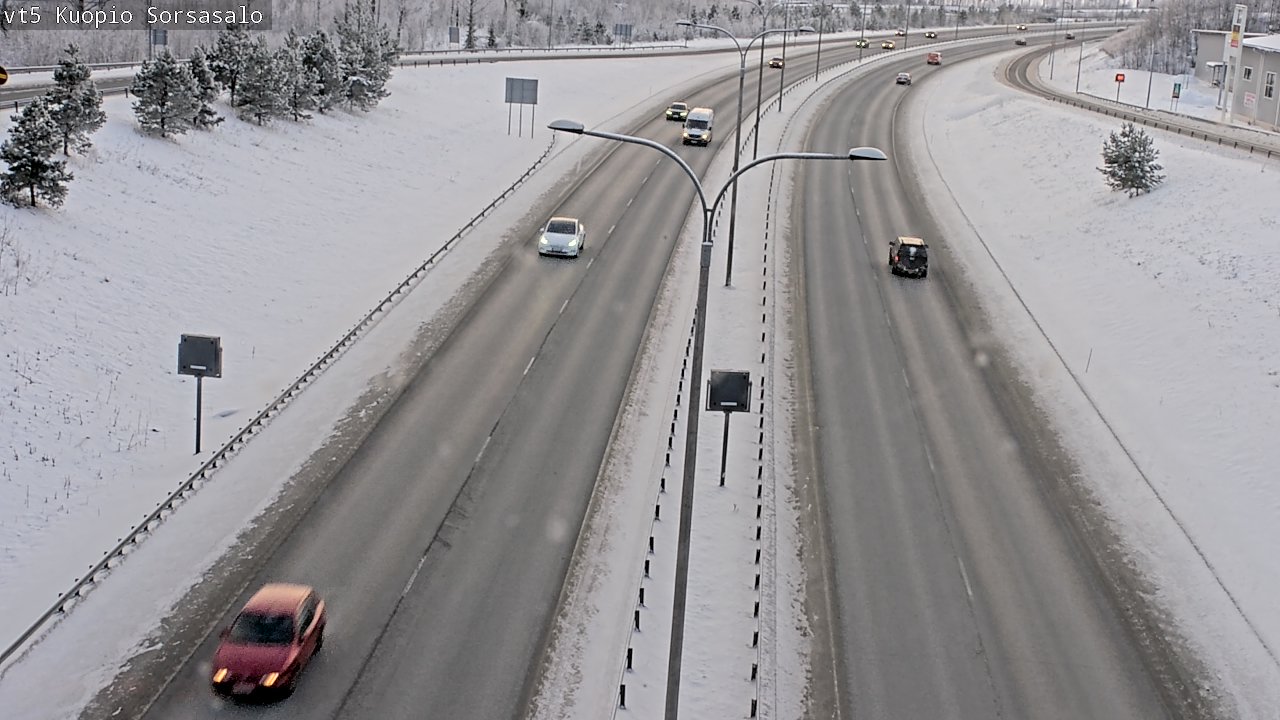 Kelikamerat Kuva Tie 5 Kuopio, Sorsasalo, Kuopio, Pohjois-Savo