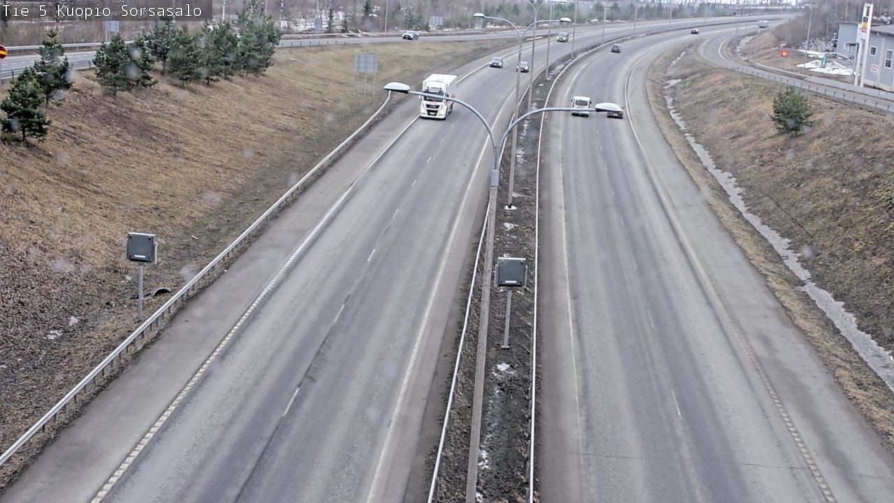 Kelikamerat Kuva Tie 5 Kuopio, Sorsasalo, Kuopio, Pohjois-Savo