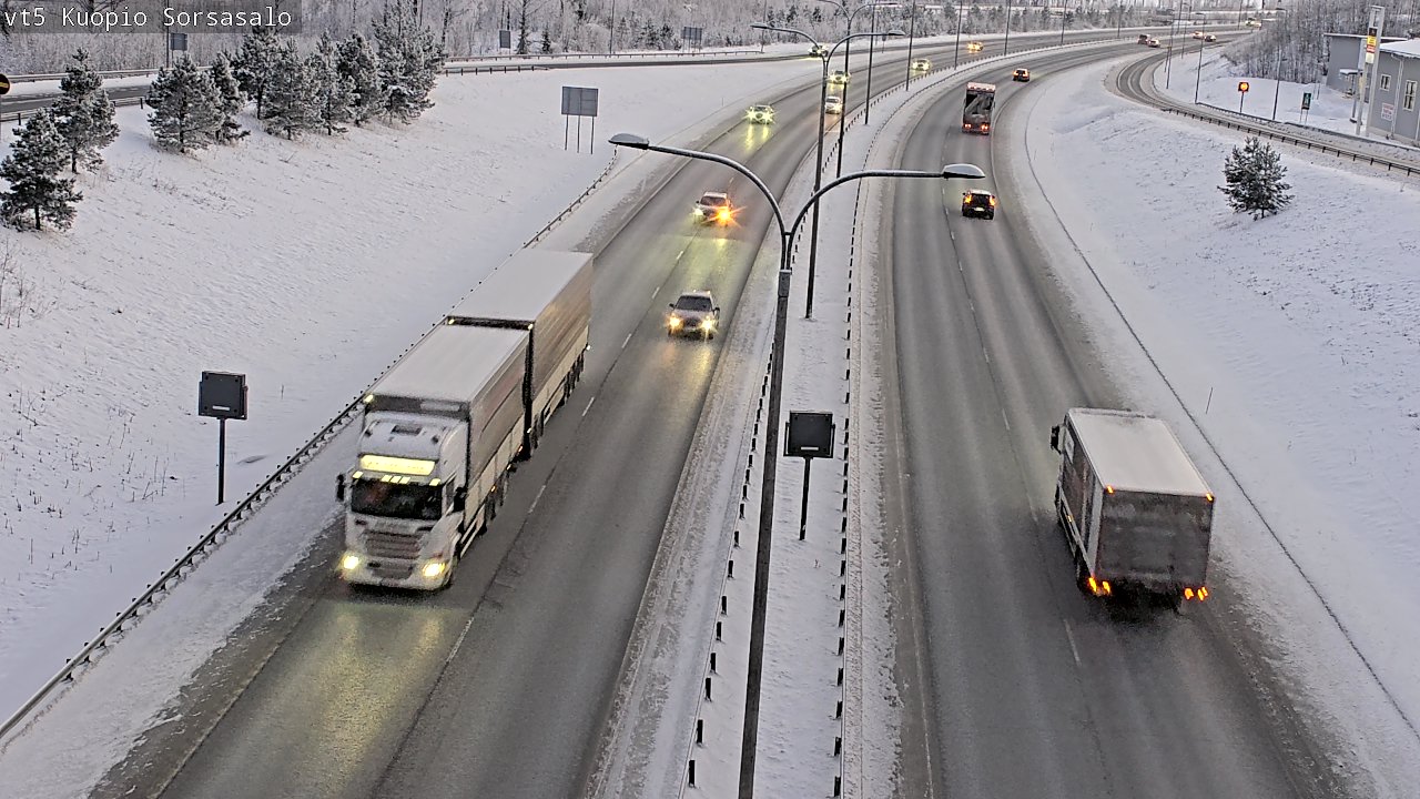 Kelikamerat Kuva Tie 5 Kuopio, Sorsasalo, Kuopio, Pohjois-Savo