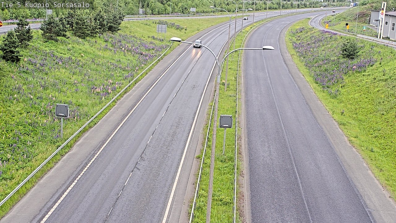 Kelikamerat Kuva Tie 5 Kuopio, Sorsasalo, Kuopio, Pohjois-Savo