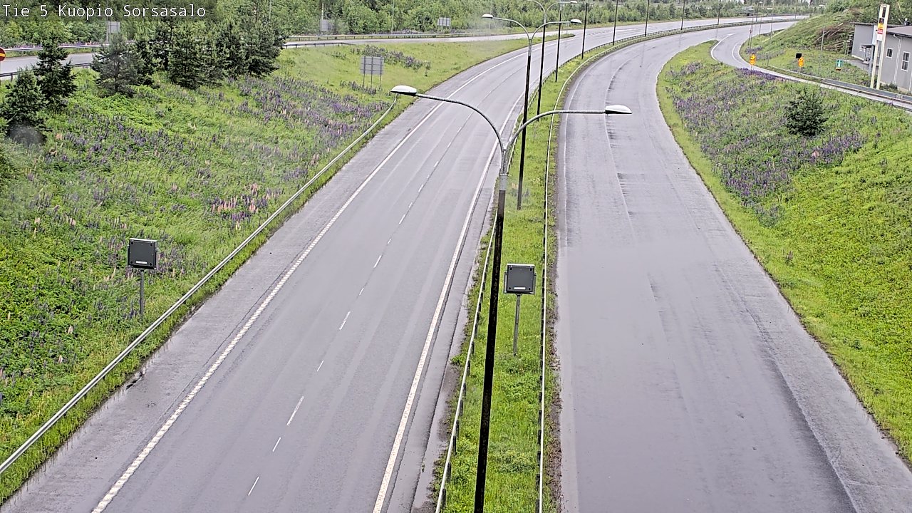 Kelikamerat Kuva Tie 5 Kuopio, Sorsasalo, Kuopio, Pohjois-Savo