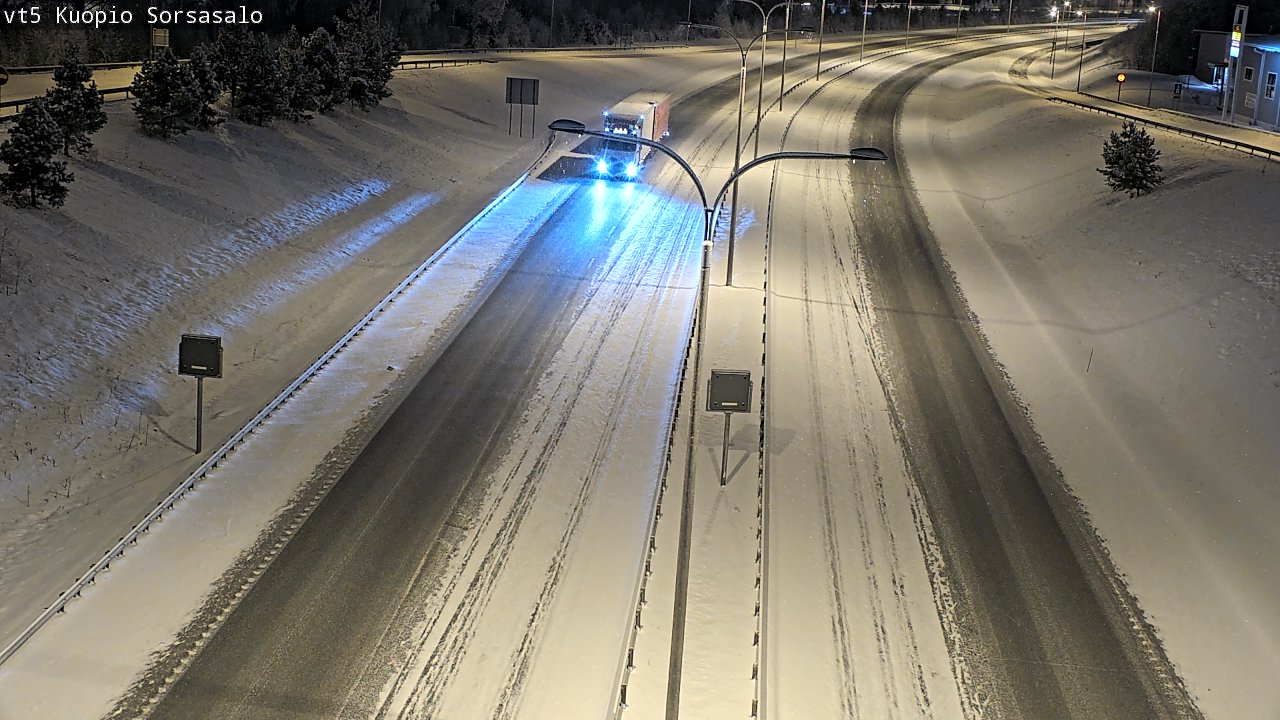 Kelikamerat Kuva Tie 5 Kuopio, Sorsasalo, Kuopio, Pohjois-Savo
