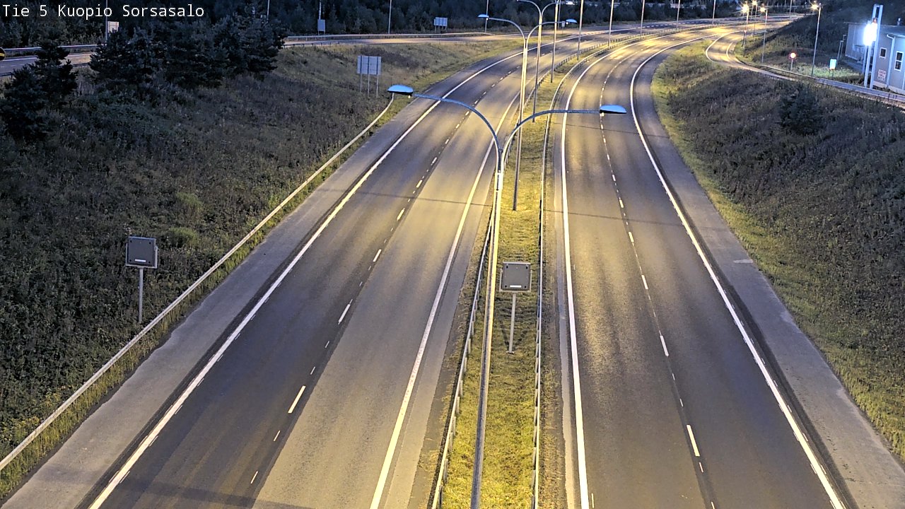 Kelikamerat Kuva Tie 5 Kuopio, Sorsasalo, Kuopio, Pohjois-Savo