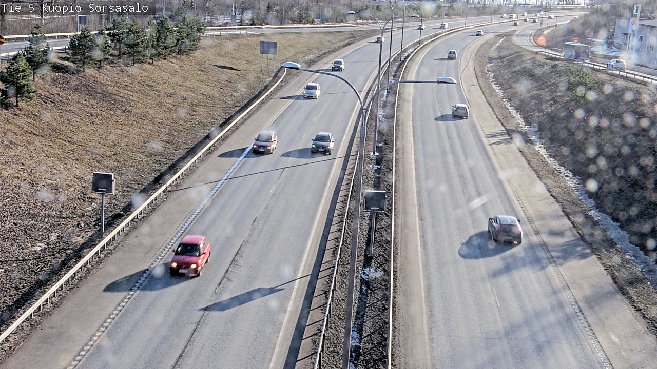 Kelikamerat Kuva Tie 5 Kuopio, Sorsasalo, Kuopio, Pohjois-Savo