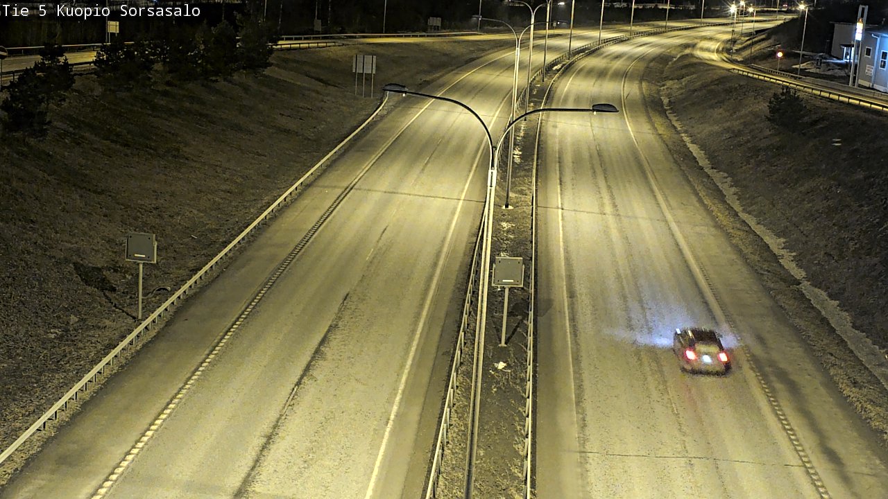 Kelikamerat Kuva Tie 5 Kuopio, Sorsasalo, Kuopio, Pohjois-Savo