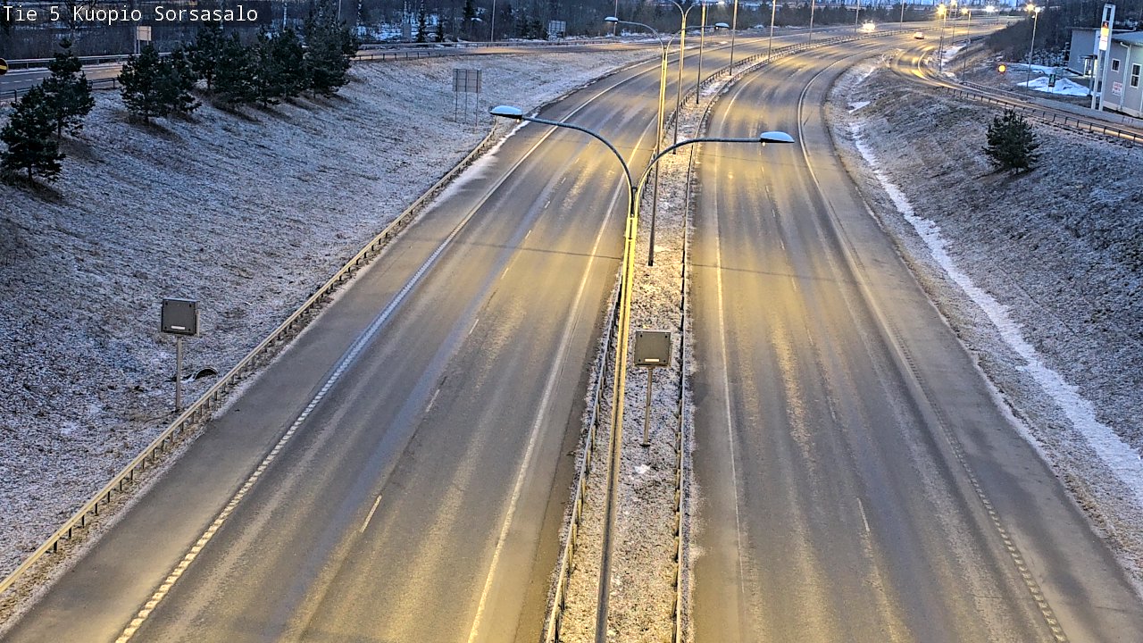 Kelikamerat Kuva Tie 5 Kuopio, Sorsasalo, Kuopio, Pohjois-Savo