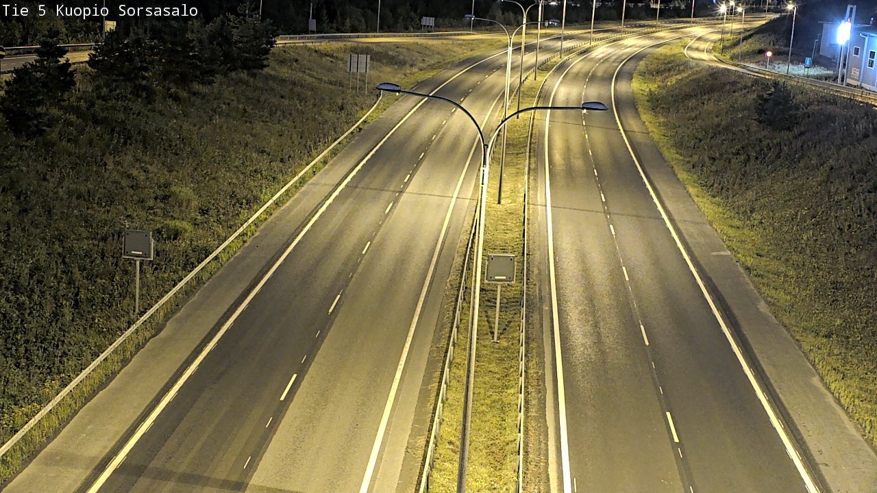 Kelikamerat Kuva Tie 5 Kuopio, Sorsasalo, Kuopio, Pohjois-Savo