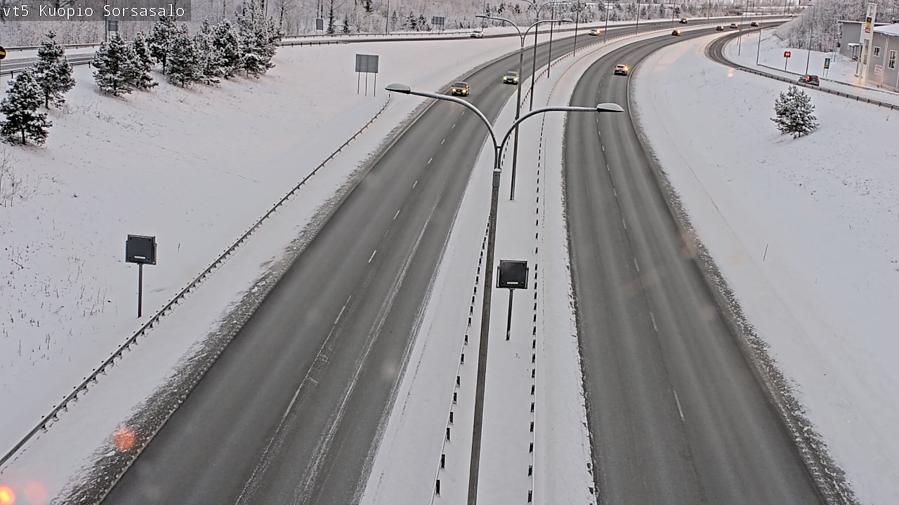 Kelikamerat Kuva Tie 5 Kuopio, Sorsasalo, Kuopio, Pohjois-Savo