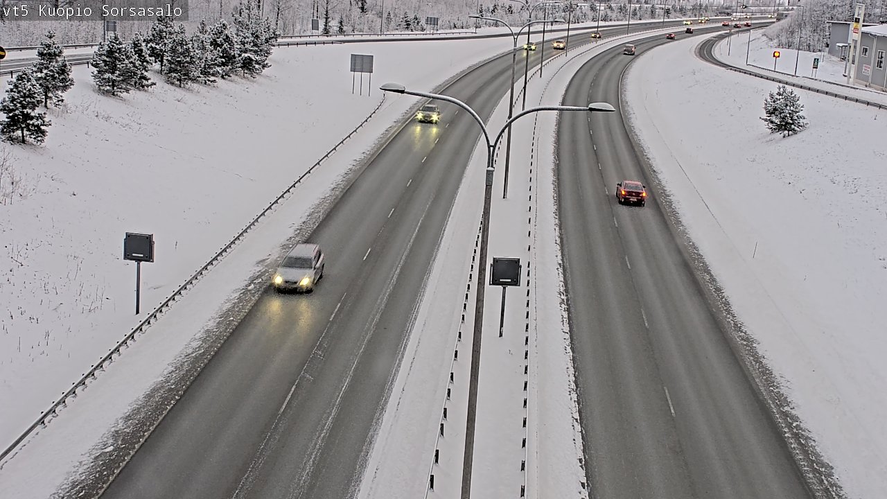 Kelikamerat Kuva Tie 5 Kuopio, Sorsasalo, Kuopio, Pohjois-Savo