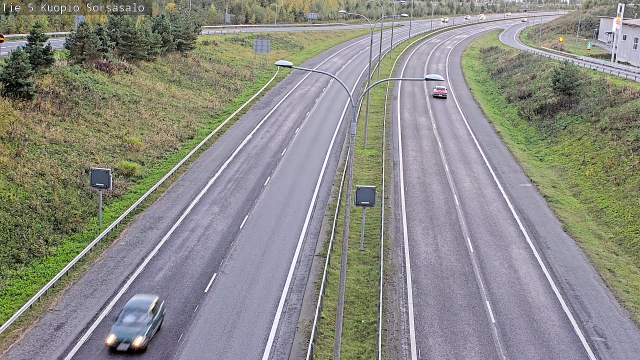 Kelikamerat Kuva Tie 5 Kuopio, Sorsasalo, Kuopio, Pohjois-Savo