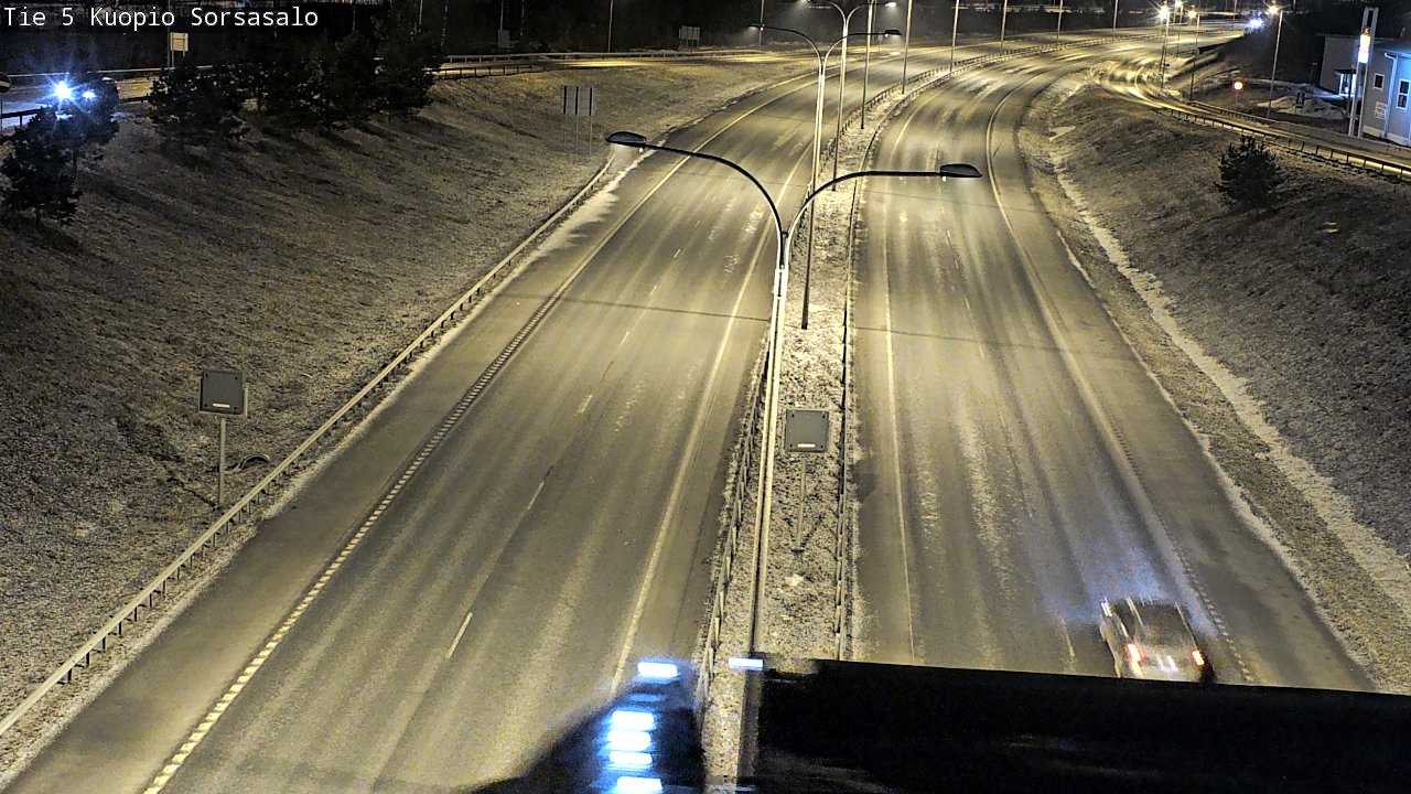 Kelikamerat Kuva Tie 5 Kuopio, Sorsasalo, Kuopio, Pohjois-Savo