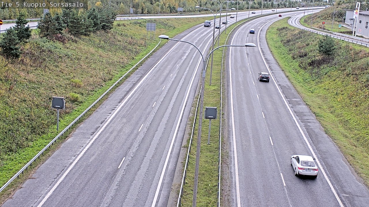 Kelikamerat Kuva Tie 5 Kuopio, Sorsasalo, Kuopio, Pohjois-Savo