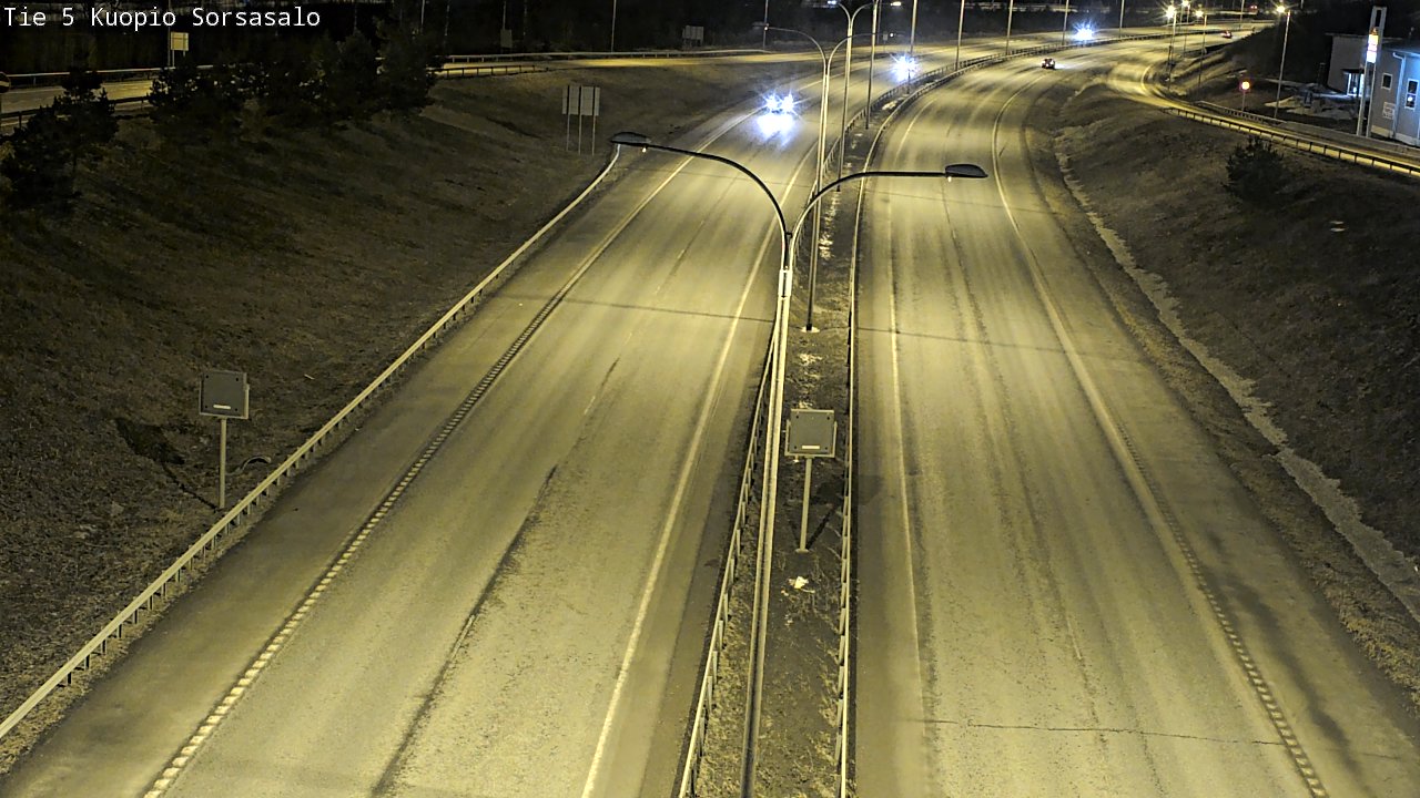 Kelikamerat Kuva Tie 5 Kuopio, Sorsasalo, Kuopio, Pohjois-Savo