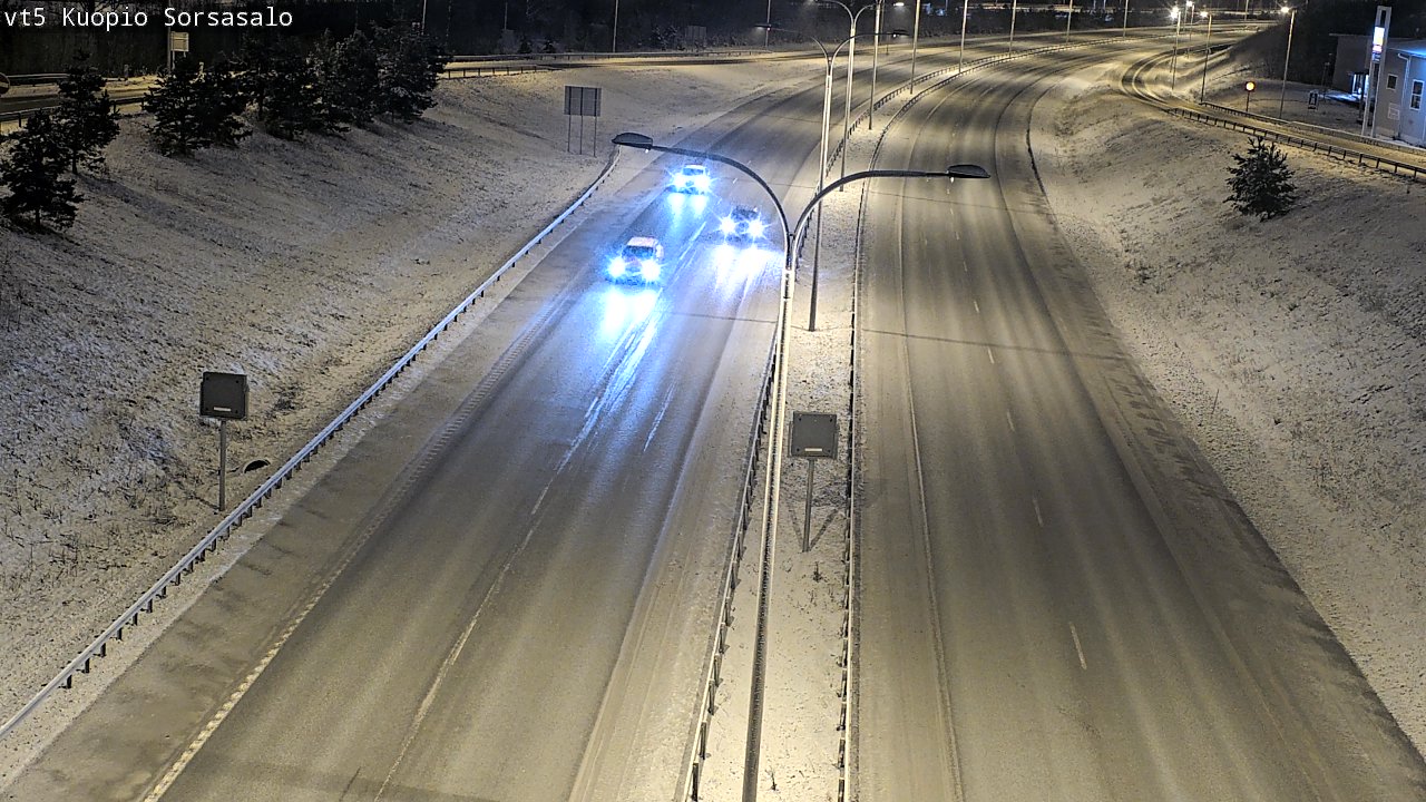 Kelikamerat Kuva Tie 5 Kuopio, Sorsasalo, Kuopio, Pohjois-Savo