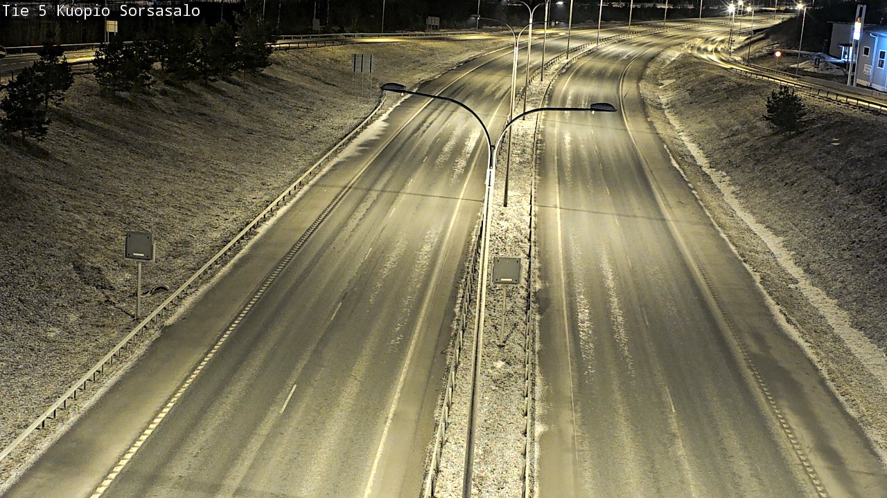 Kelikamerat Kuva Tie 5 Kuopio, Sorsasalo, Kuopio, Pohjois-Savo
