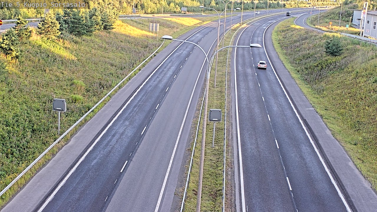 Kelikamerat Kuva Tie 5 Kuopio, Sorsasalo, Kuopio, Pohjois-Savo