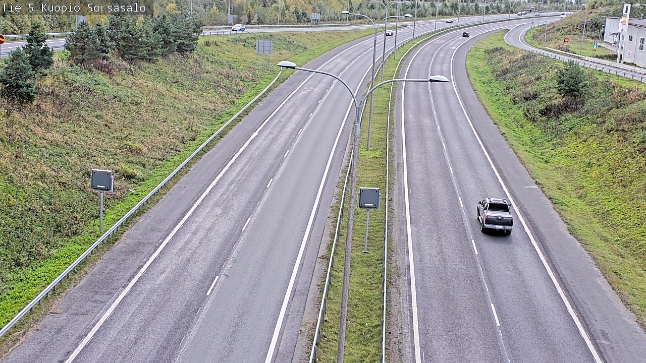 Kelikamerat Kuva Tie 5 Kuopio, Sorsasalo, Kuopio, Pohjois-Savo