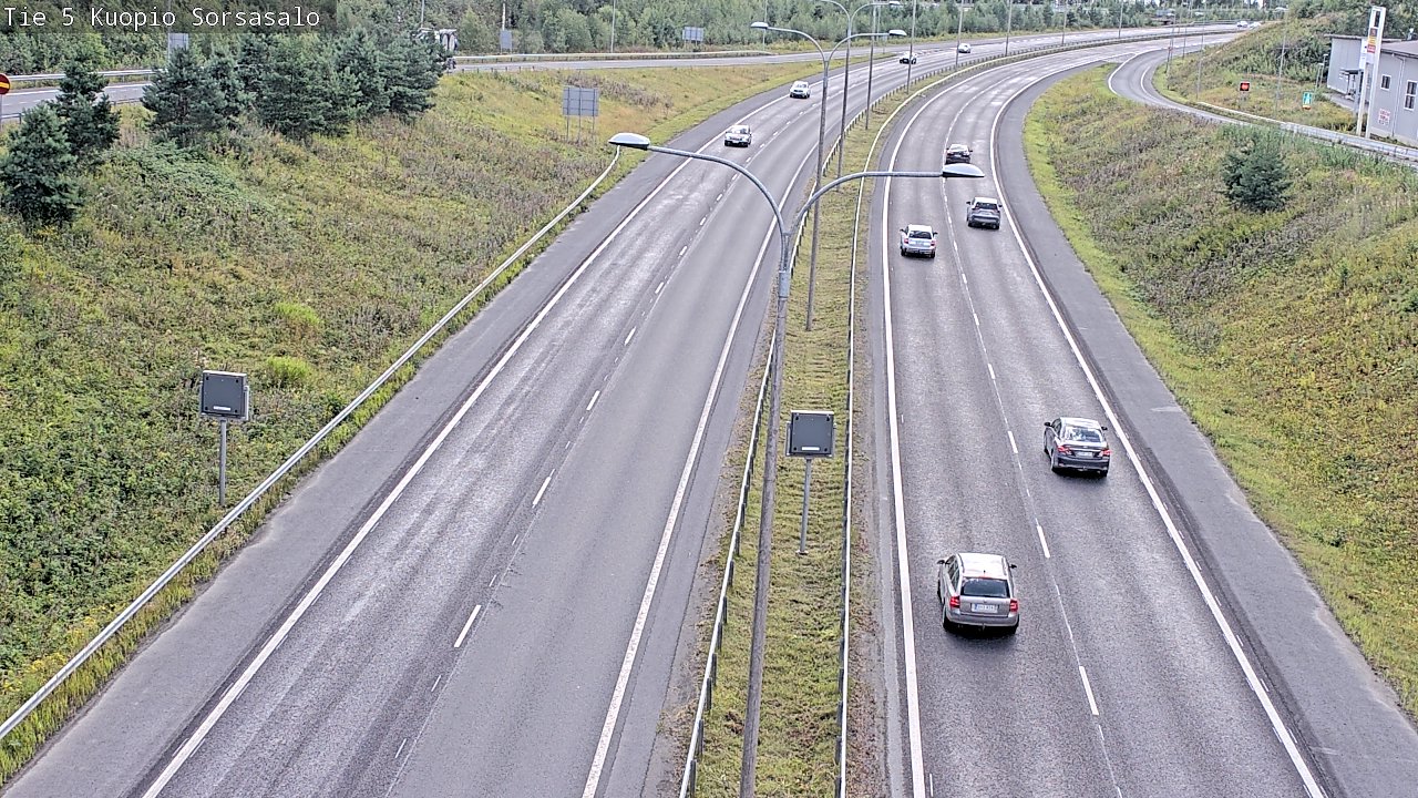 Kelikamerat Kuva Tie 5 Kuopio, Sorsasalo, Kuopio, Pohjois-Savo