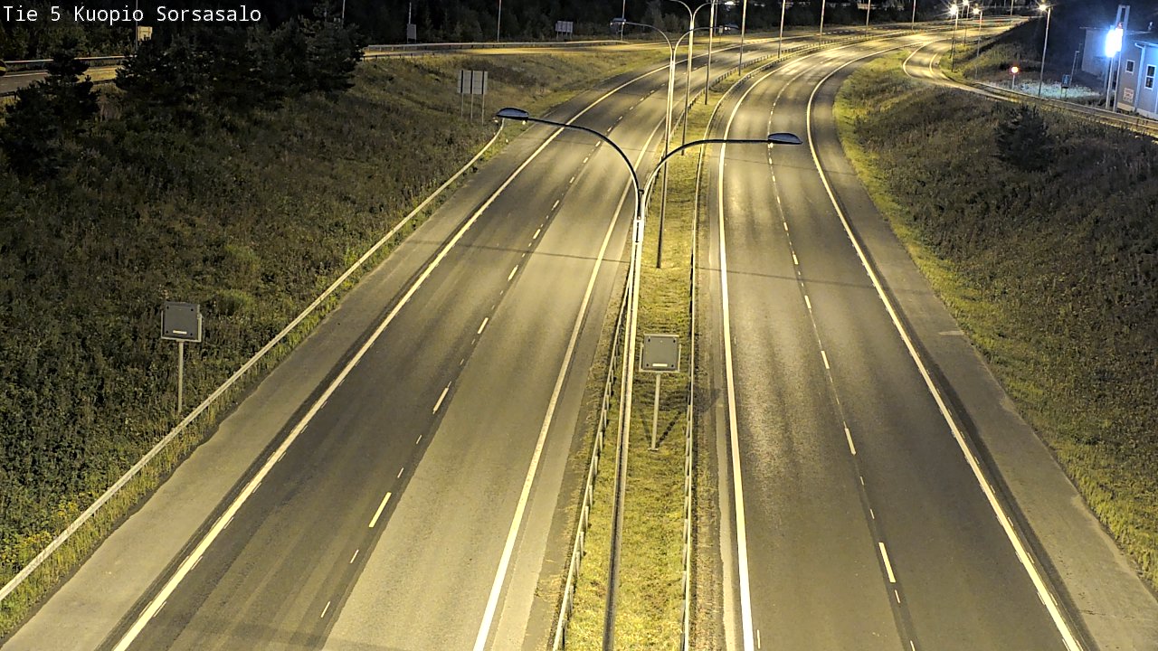 Kelikamerat Kuva Tie 5 Kuopio, Sorsasalo, Kuopio, Pohjois-Savo