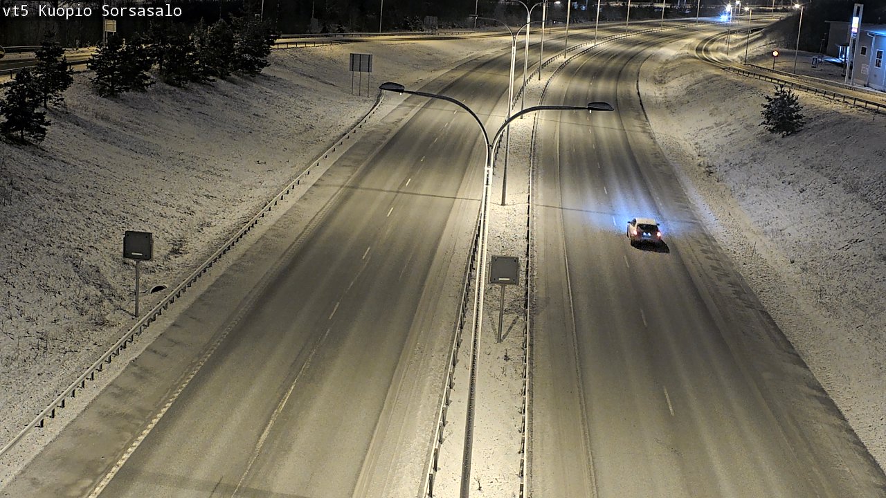 Kelikamerat Kuva Tie 5 Kuopio, Sorsasalo, Kuopio, Pohjois-Savo