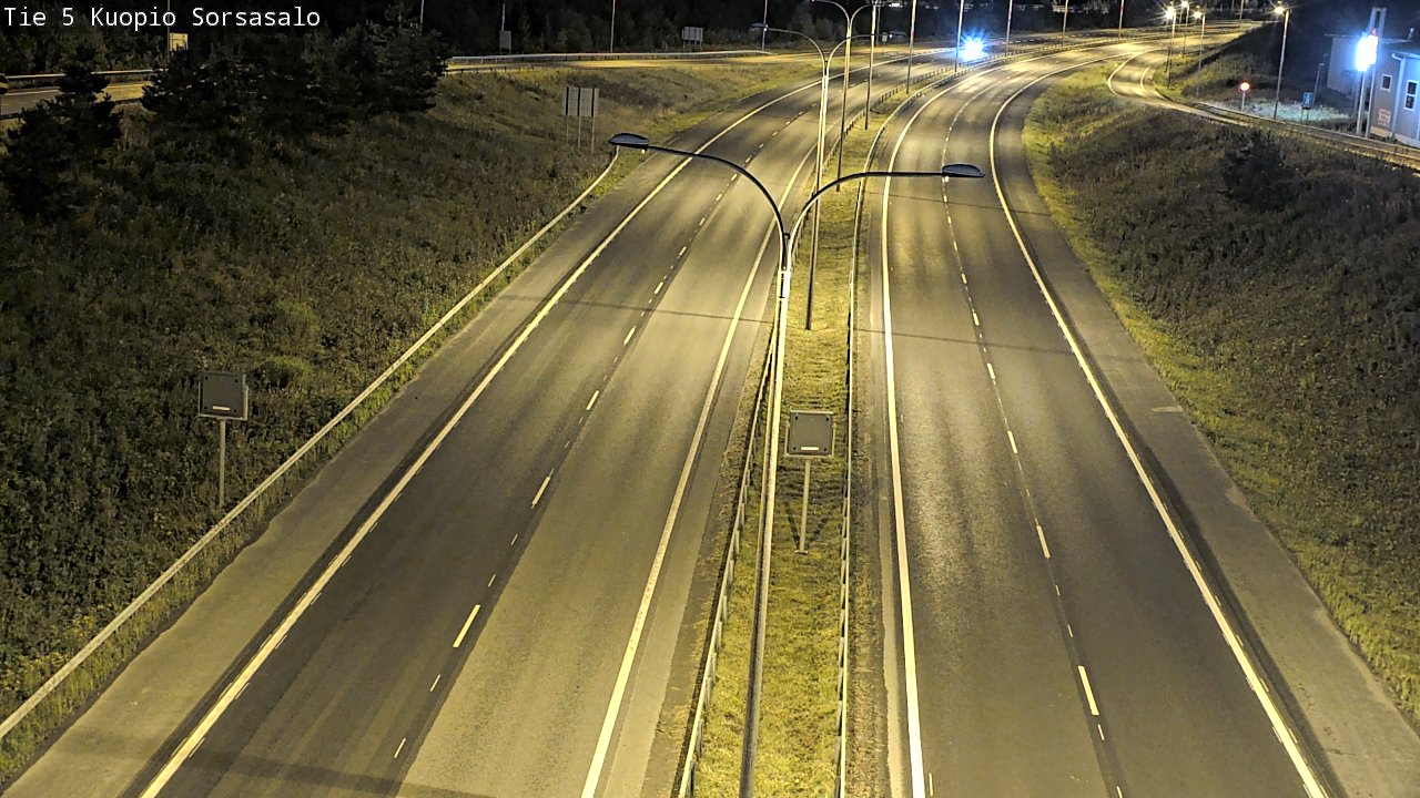 Kelikamerat Kuva Tie 5 Kuopio, Sorsasalo, Kuopio, Pohjois-Savo