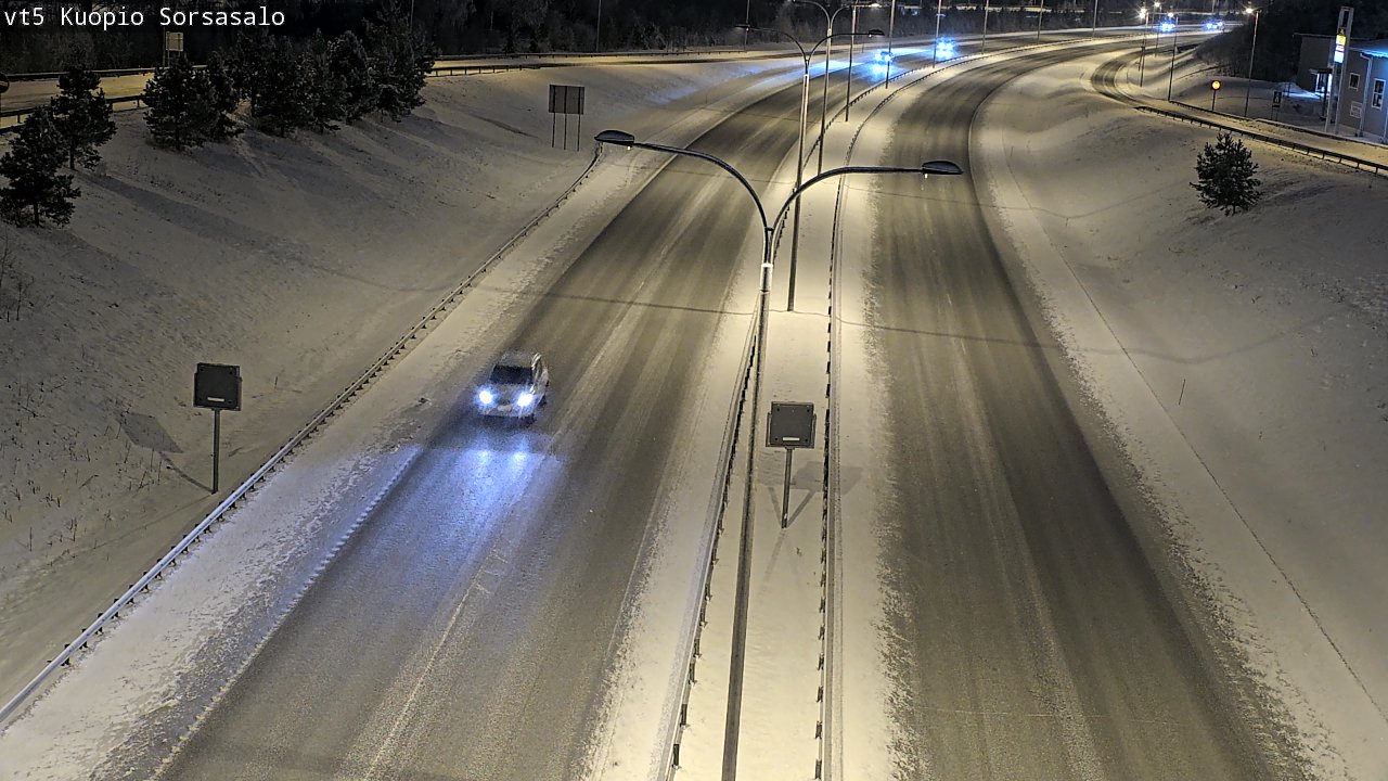 Kelikamerat Kuva Tie 5 Kuopio, Sorsasalo, Kuopio, Pohjois-Savo