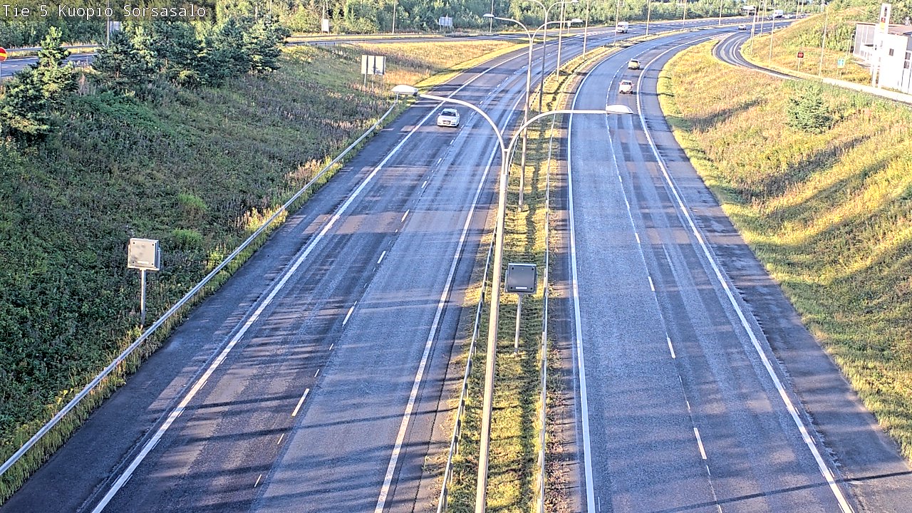 Kelikamerat Kuva Tie 5 Kuopio, Sorsasalo, Kuopio, Pohjois-Savo