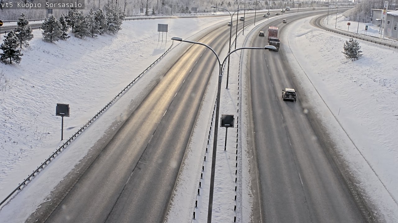 Kelikamerat Kuva Tie 5 Kuopio, Sorsasalo, Kuopio, Pohjois-Savo
