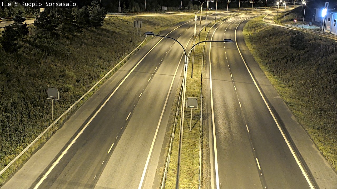 Kelikamerat Kuva Tie 5 Kuopio, Sorsasalo, Kuopio, Pohjois-Savo