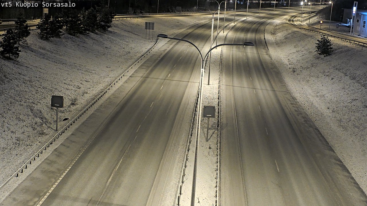 Kelikamerat Kuva Tie 5 Kuopio, Sorsasalo, Kuopio, Pohjois-Savo