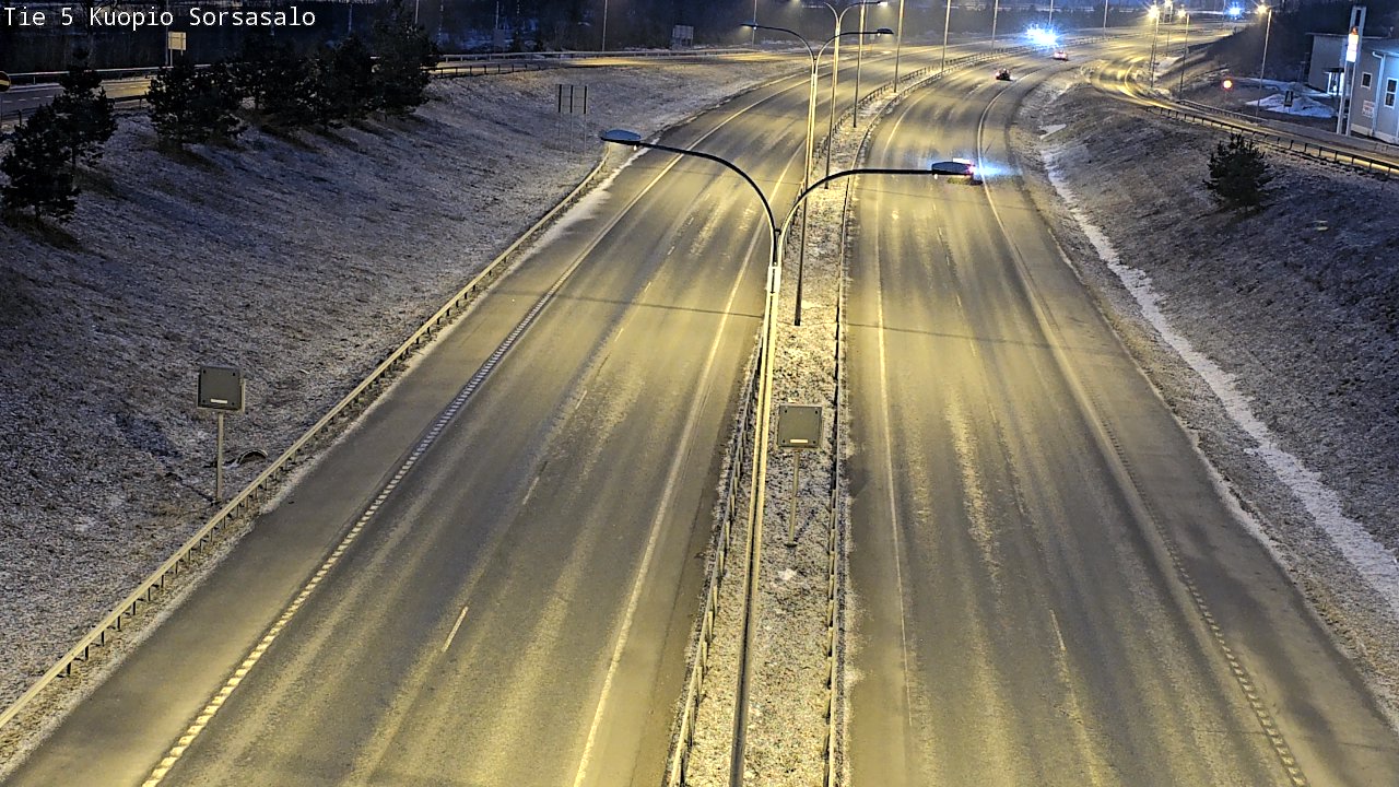 Kelikamerat Kuva Tie 5 Kuopio, Sorsasalo, Kuopio, Pohjois-Savo