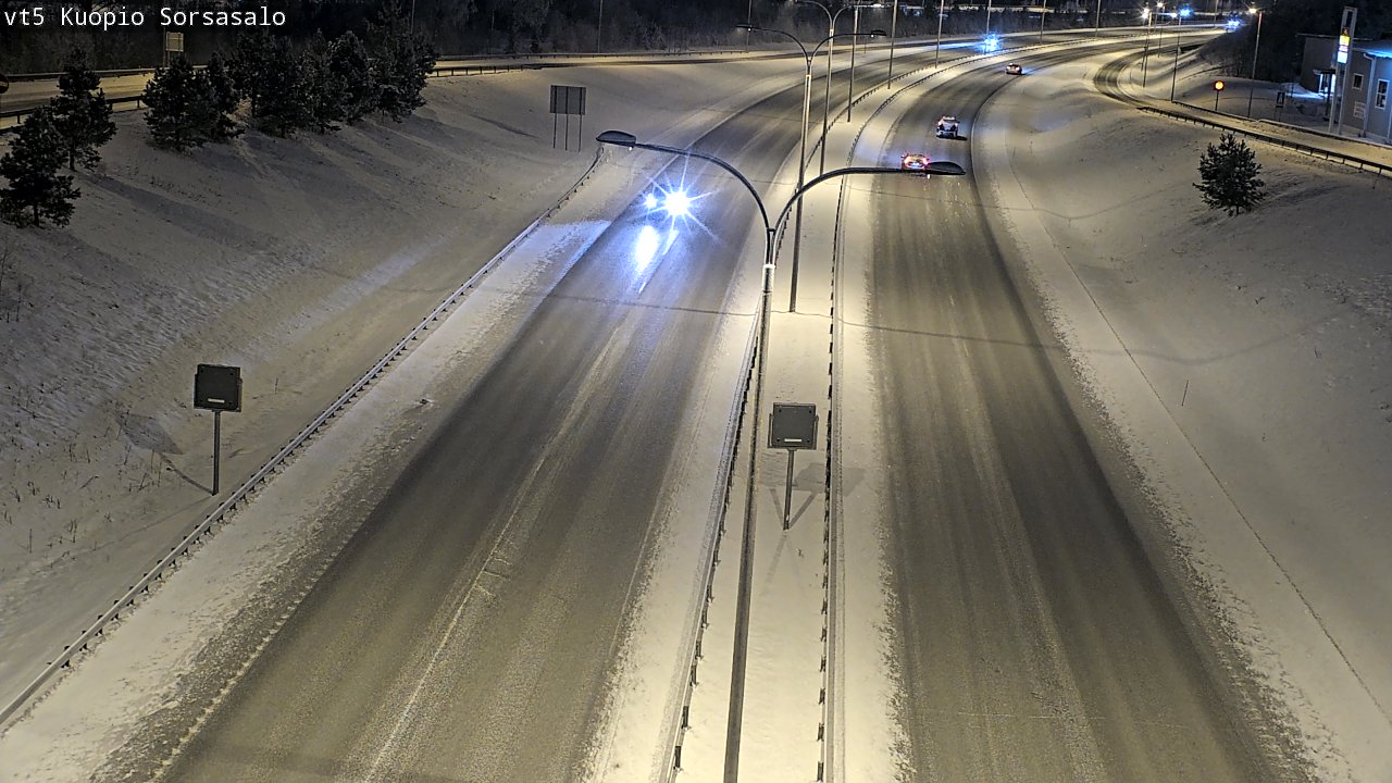 Kelikamerat Kuva Tie 5 Kuopio, Sorsasalo, Kuopio, Pohjois-Savo