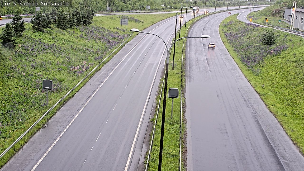 Kelikamerat Kuva Tie 5 Kuopio, Sorsasalo, Kuopio, Pohjois-Savo